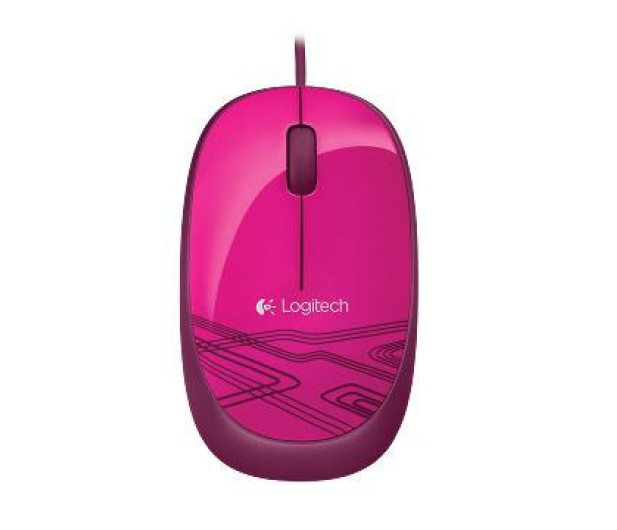 Logitech M105 czerwona USB - 81741 - zdjęcie 2